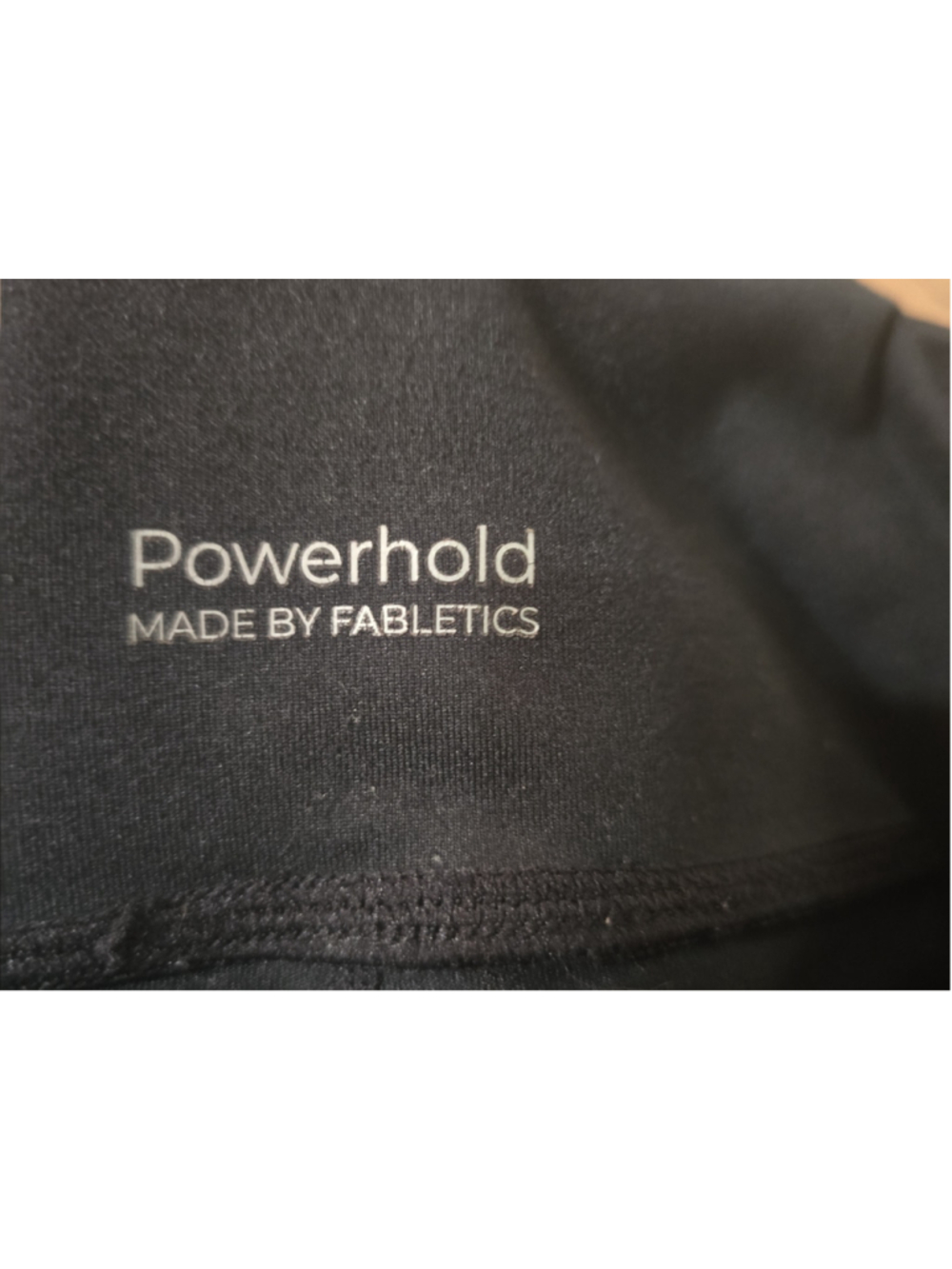 Women's Fabletics Powerhold Leggings in Black - Small - Picture 4 of 4